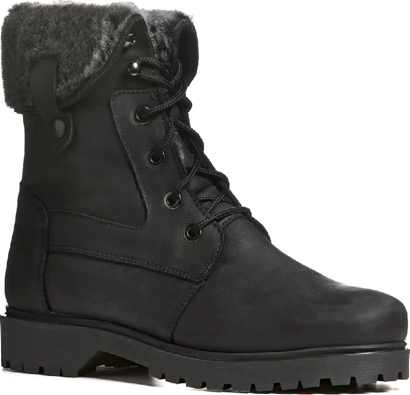 Nordik Waterproof Leather Winter Boots - Men's|-|Bottes d'hiver imperméables en cuir Nordik - Homme