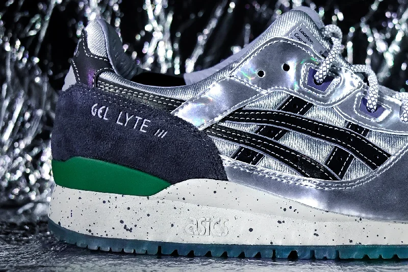 Asics x SneakerLAH x HUNDRED% Gel-Lyte III - Piedmont Grey/Shamrock Green