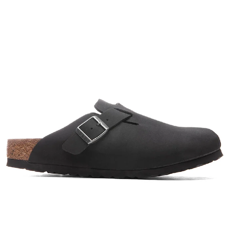 Women's Narrow Boston Vegan Birkibuc - Black