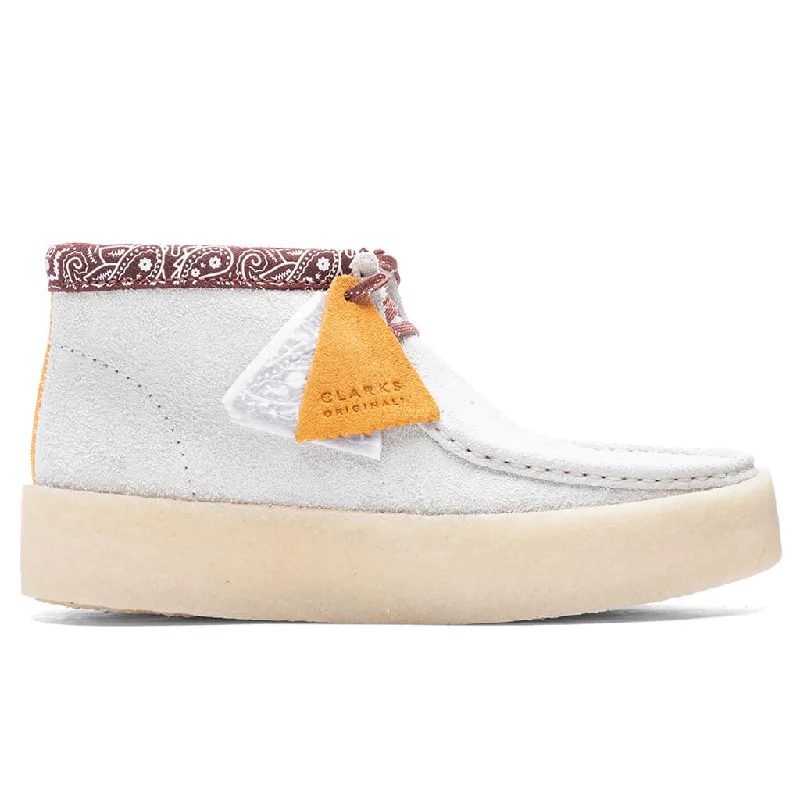 Wallabee Cup Boot - White Interest