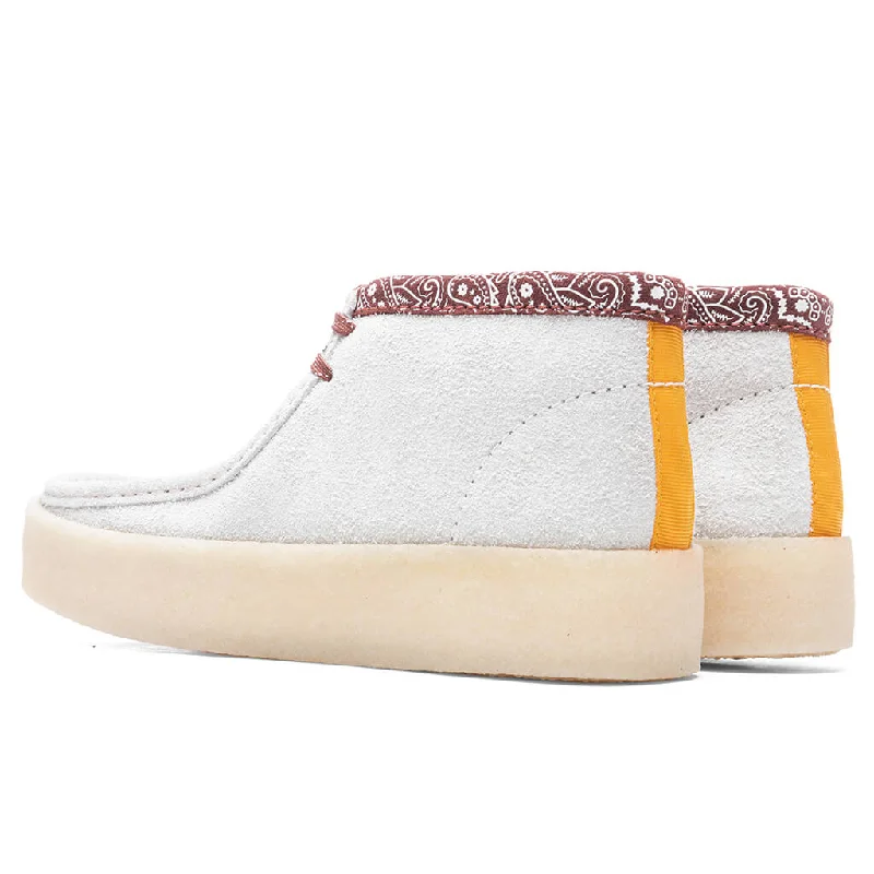 Wallabee Cup Boot - White Interest