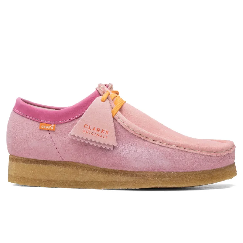 Clarks x Levi's Vintage Wallabee - Pink Combi