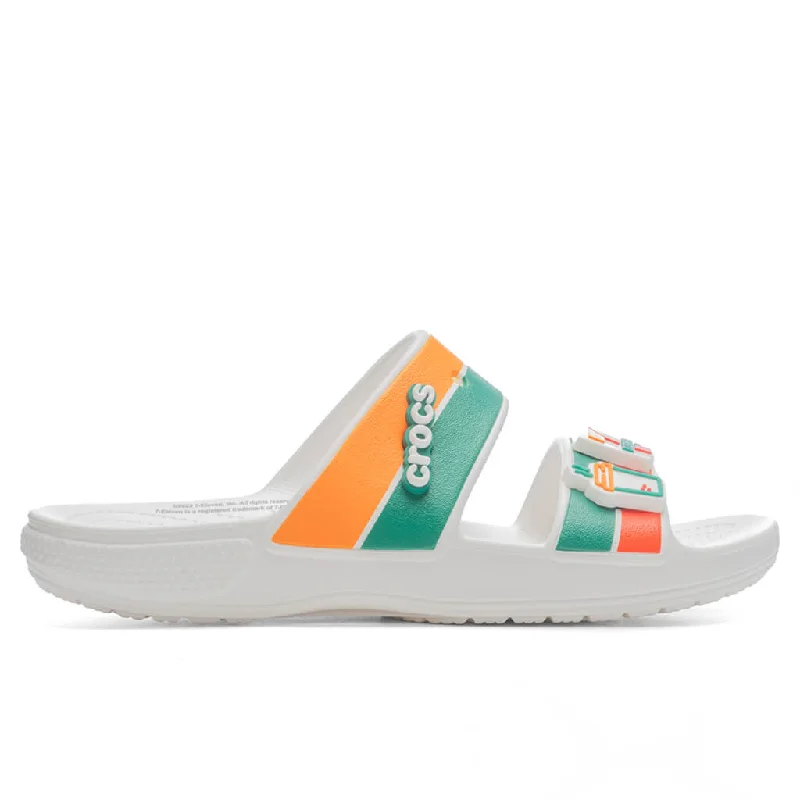 Crocs x 7-Eleven C12 Strap Sandal - White