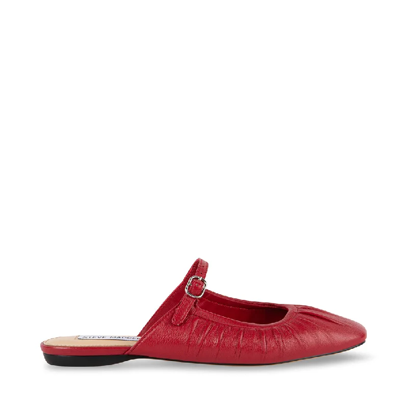 GISELEE RED LEATHER