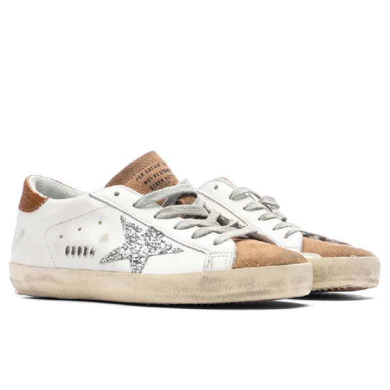 Women's Super-Star Sneakers - White/Tobacco/Silver