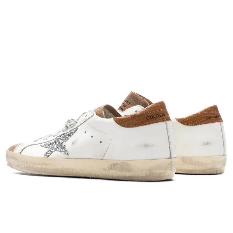 Women's Super-Star Sneakers - White/Tobacco/Silver