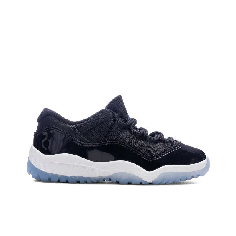 Air Jordan 11 Retro Low (PS) 'Space Jam' - Black/Varsity Royal/White