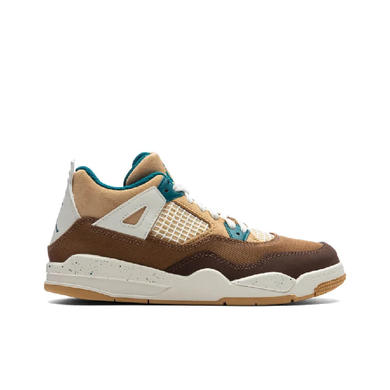 Air Jordan 4 Retro (PS) 'Cacao Wow' - Cacao Wow/Geode Teal/Ale Brown