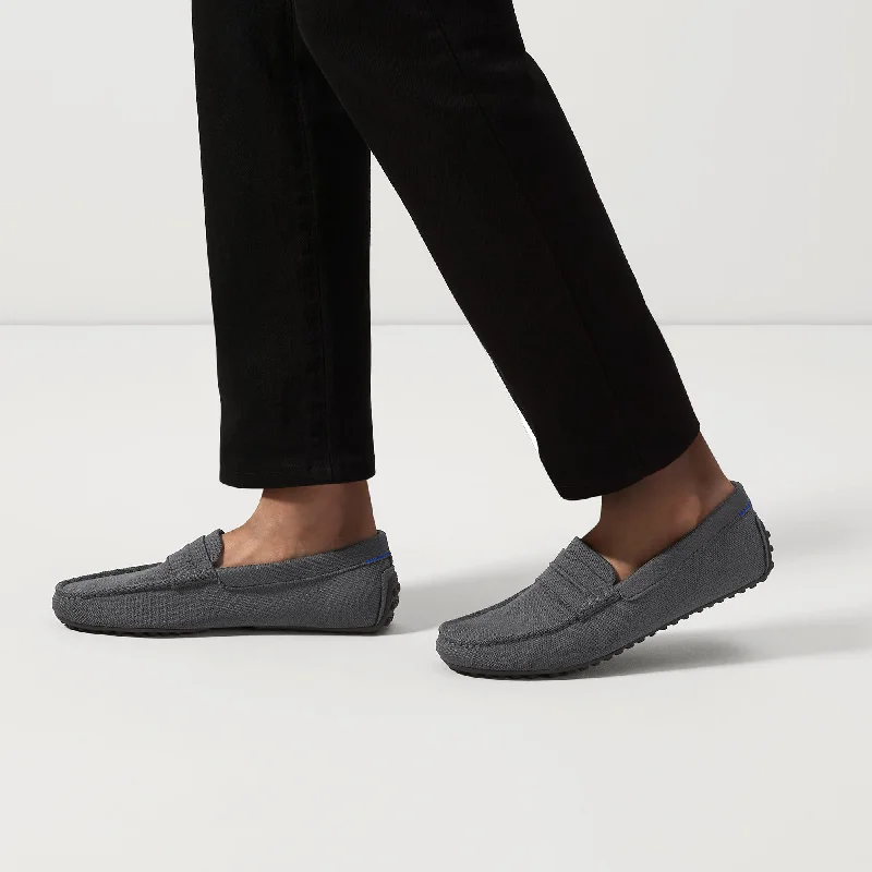 The Driving Loafer - Graphite Grey