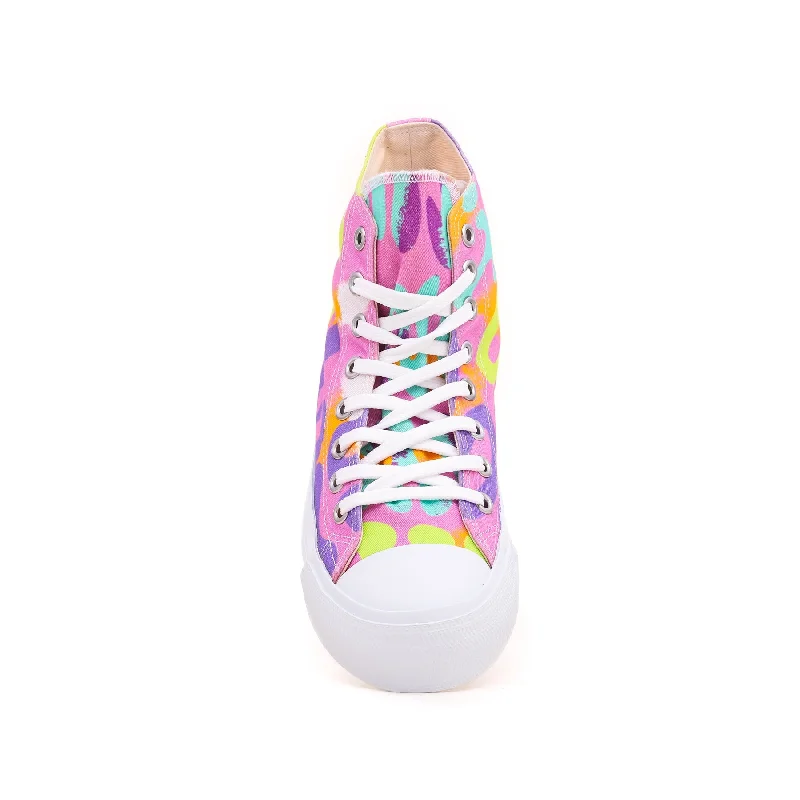 Multy Printed High Ankle Sneaker AT7192