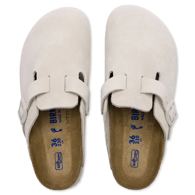 Boston Soft Footbed - Antique White