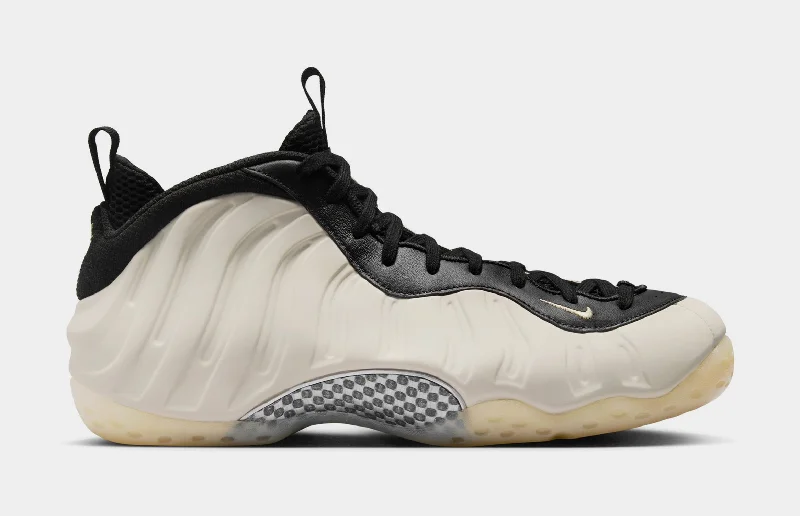 Air Foamposite One Light Orewood Mens Basketball Shoes (Black/Team Gold/Light Orewood Brown/Chrome)