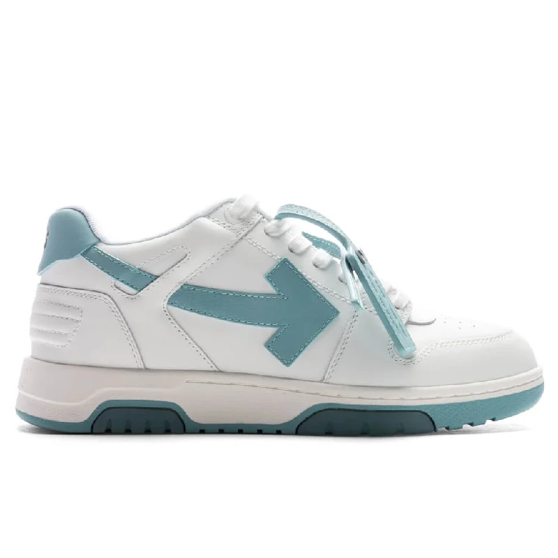 Out of Office Calf Leather - White/Celadon