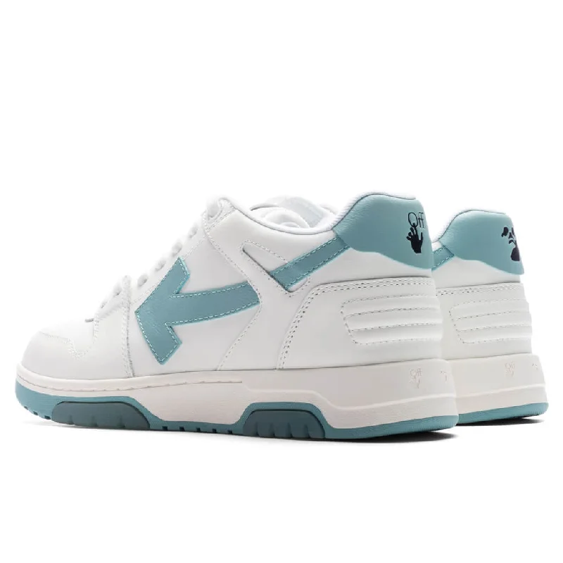 Out of Office Calf Leather - White/Celadon