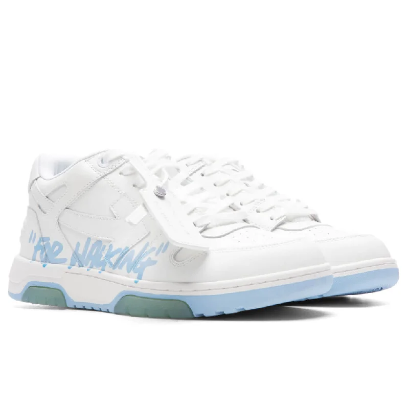 Out of Office ""For Walking"" - White/Light Blue