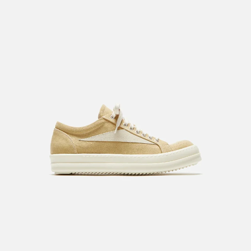 Rick Owens Vintage Sneakers - Mustard / Milk / Milk Scarpe in Denim