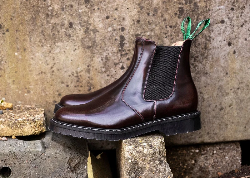 Burgundy Rub-Off Dealer Boot