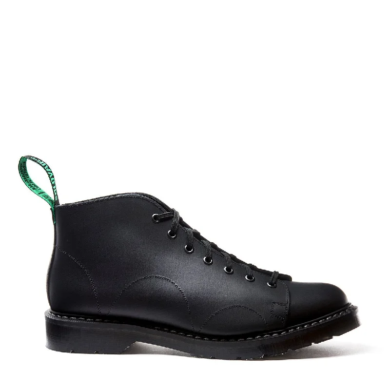 Black Greasy Monkey Boot