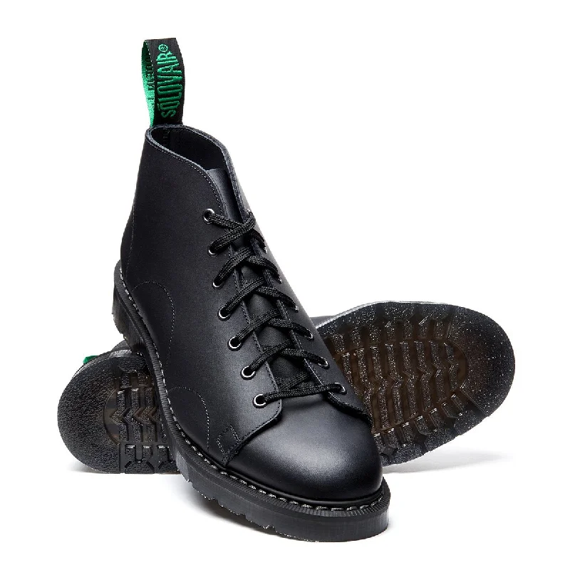 Black Greasy Monkey Boot