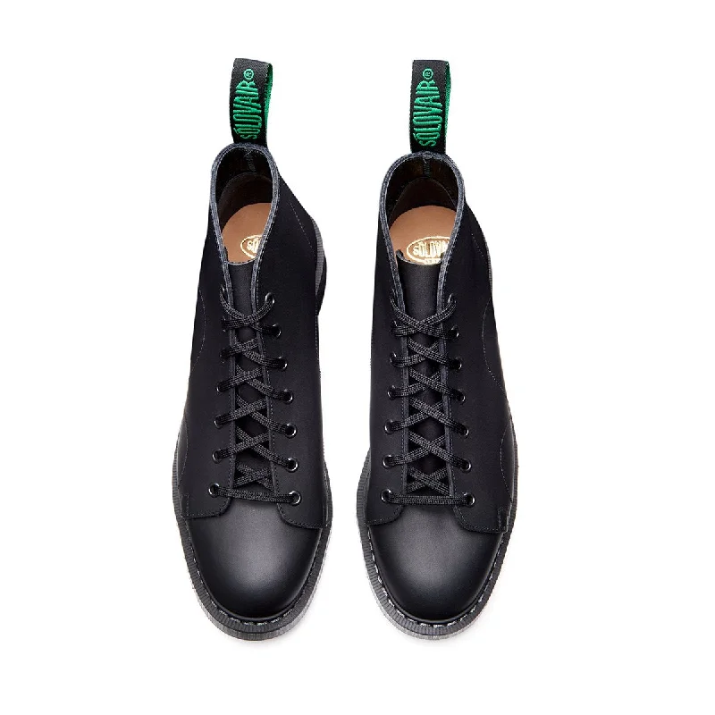 Black Greasy Monkey Boot