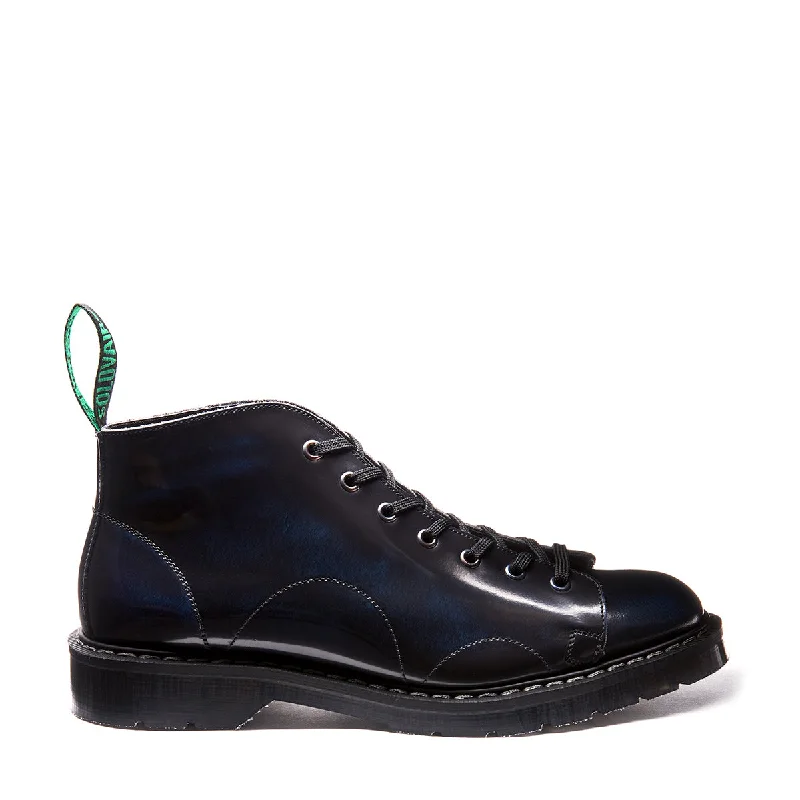 Navy Rub-Off Monkey Boot