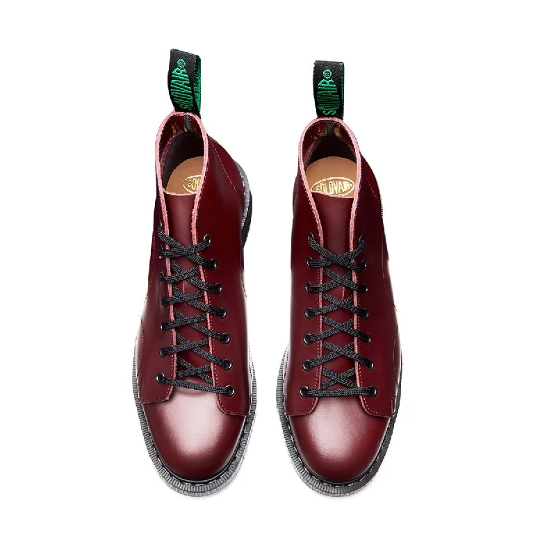 Oxblood Hi-Shine Monkey Boot