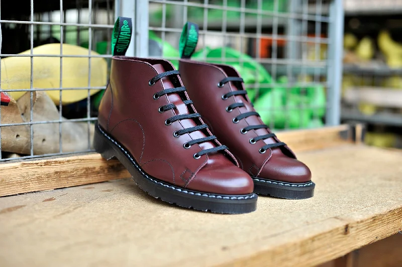 Oxblood Hi-Shine Monkey Boot