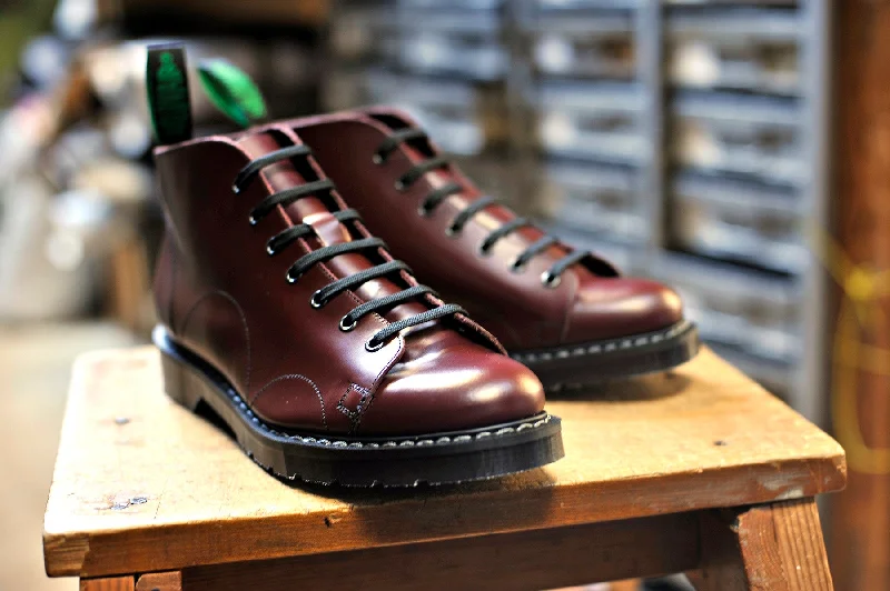 Oxblood Hi-Shine Monkey Boot