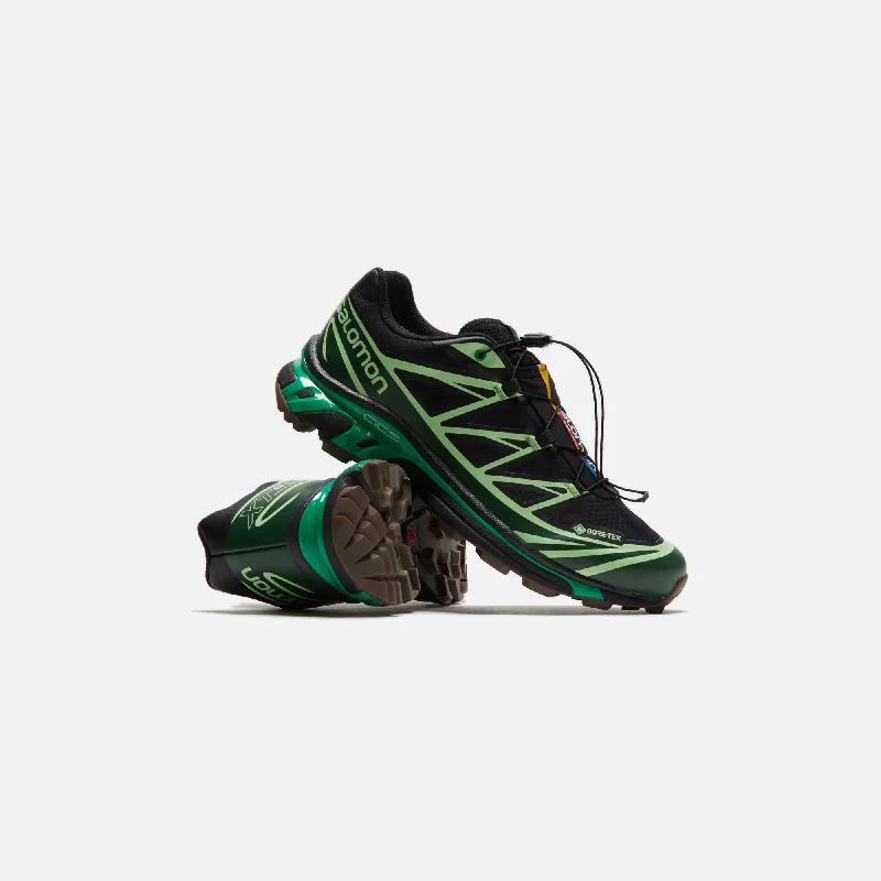 Salomon XT-6 GTX - Black / Eden / Green Ash