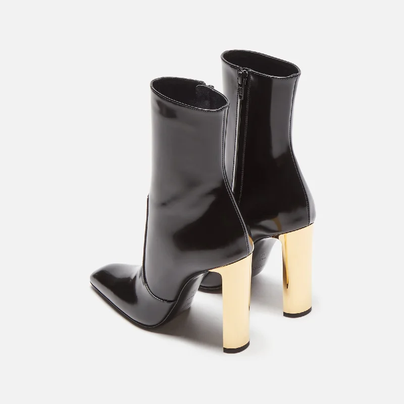 Saint Laurent Auteuil 105 Bootie Spazzolato Noir - Black