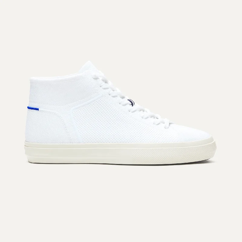 The Men's High Top Sneaker - Bright White