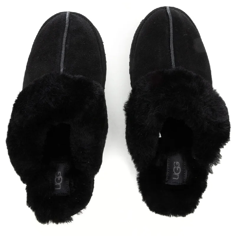 Women's Disquette Slipper - Black