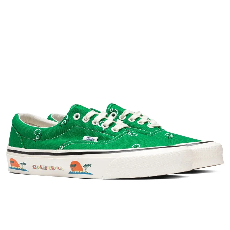 OG Era LX ""Paisley"" - Fern Green/White