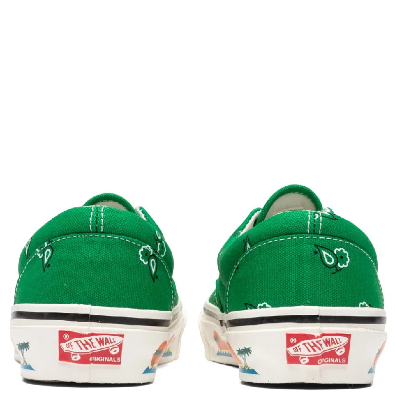 OG Era LX ""Paisley"" - Fern Green/White