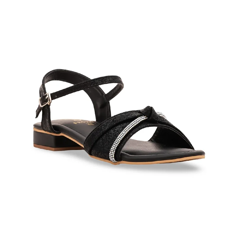 Black Formal Sandal FR5276