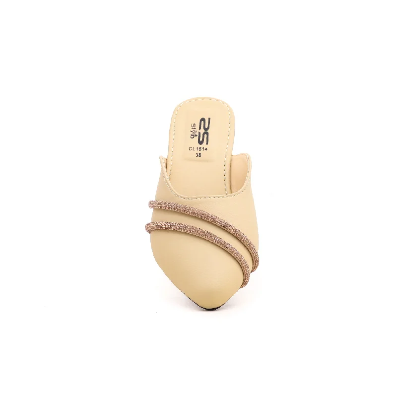 Fawn Casual Mule CL1514