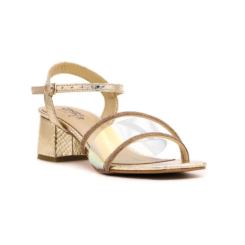 Golden Fancy Sandal FN5576