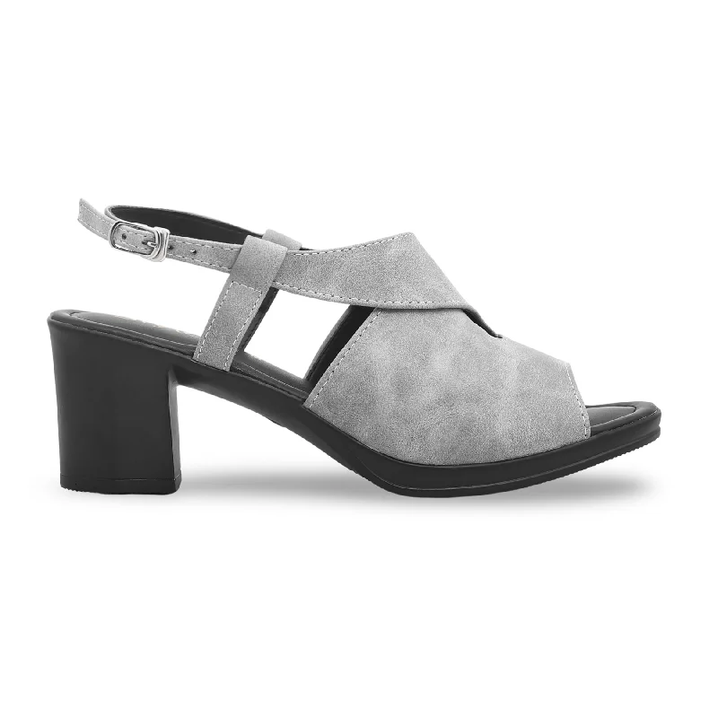 Grey Formal Sandal PU0090